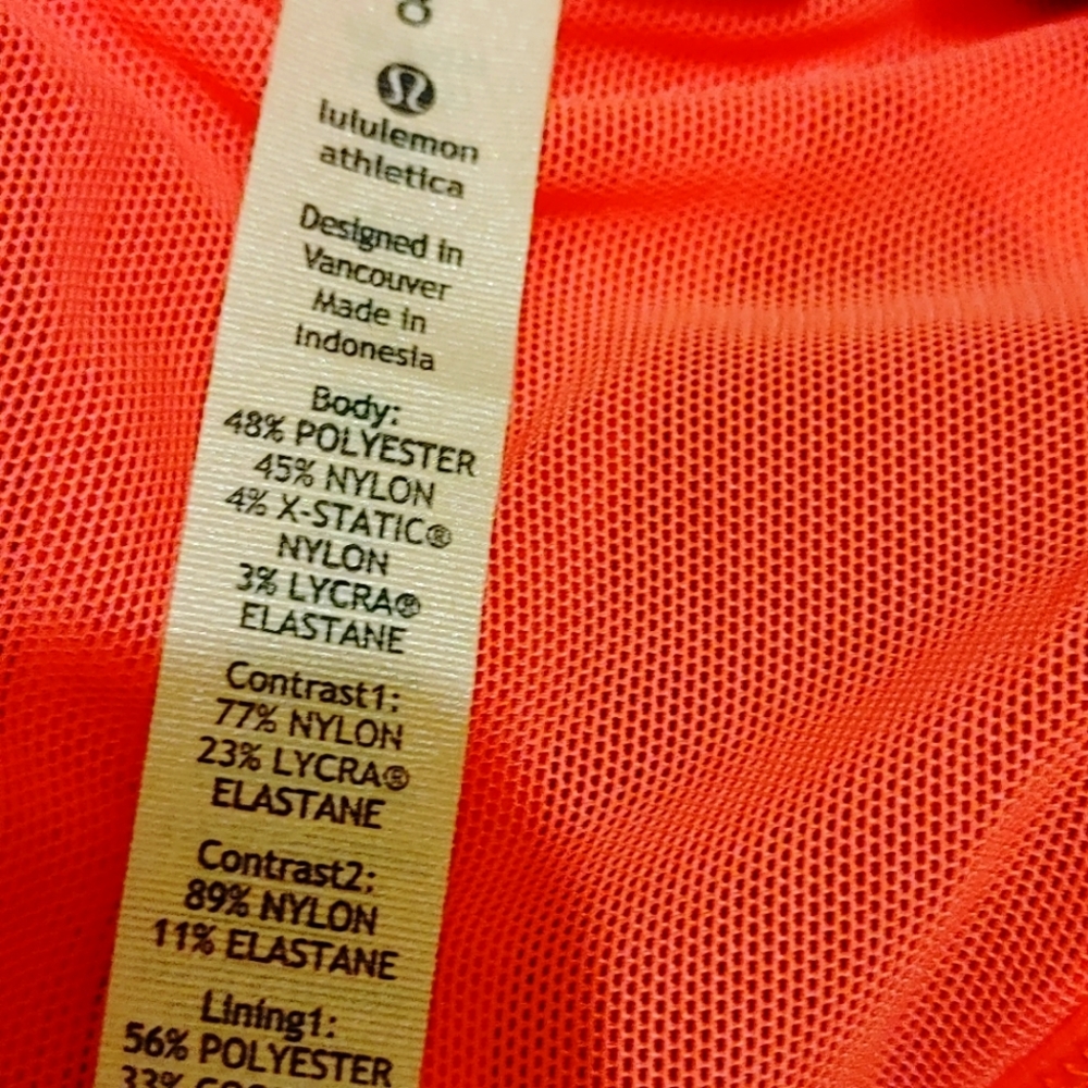 Lululemon pink top